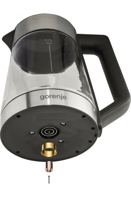 Электрочайник Gorenje K17TRGT (серебристый/черный) 3