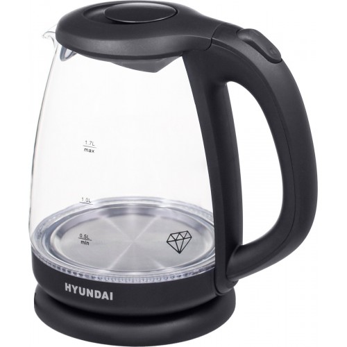 Электрочайник Hyundai HYK-G1001 (черный) 5