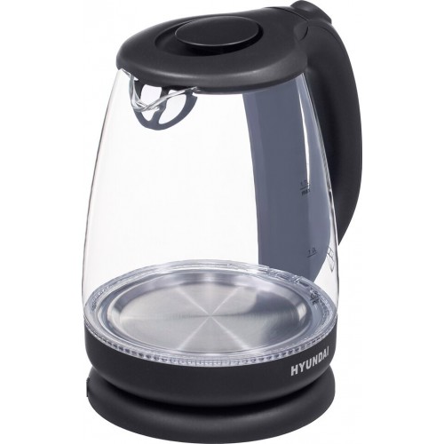 Электрочайник Hyundai HYK-G1001 (черный) 6
