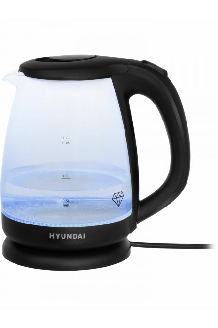 Электрочайник Hyundai HYK-G1001 (черный) 1