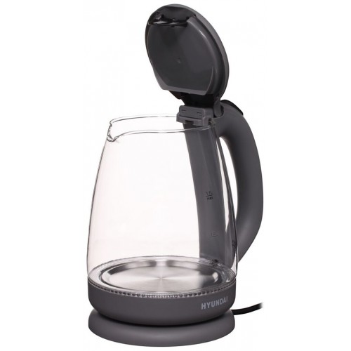 Электрочайник Hyundai HYK-G1003 (серый) 3