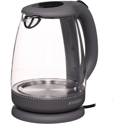 Электрочайник Hyundai HYK-G1003 (серый) 7