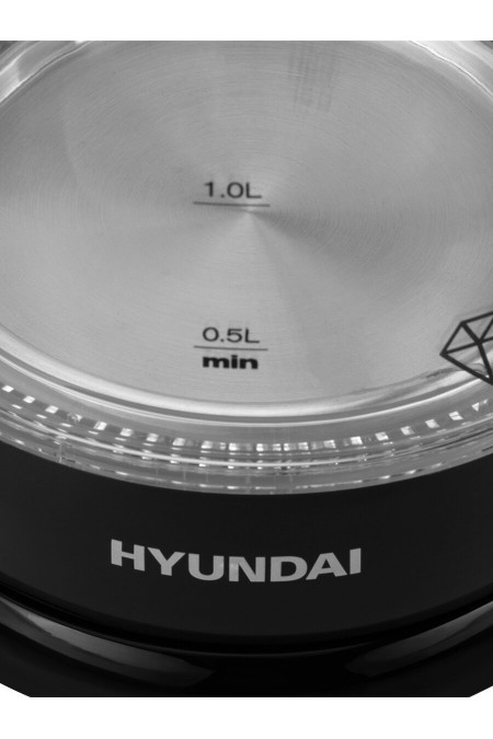 Электрочайник Hyundai HYK-G2011 (черный) 6