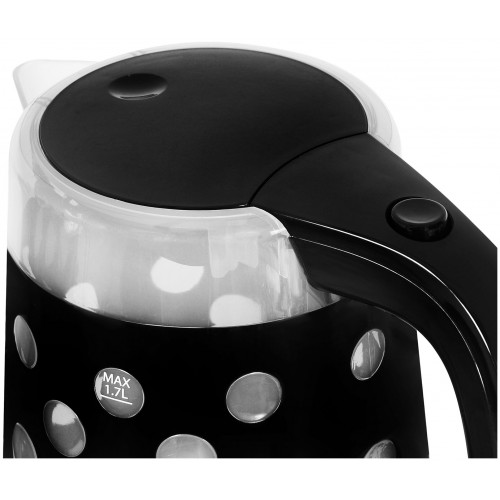 Электрочайник Hyundai HYK-G2012 (черный/прозрачный) 4