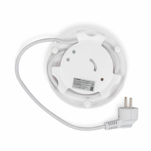 Электрочайник Hyundai HYK-G2409 (белый/серебристый) 7