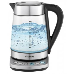 Электрочайник Hyundai HYK-G3026 (серебристый)