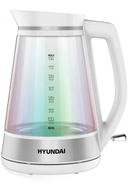 Электрочайник Hyundai HYK-G3037 (белый) 