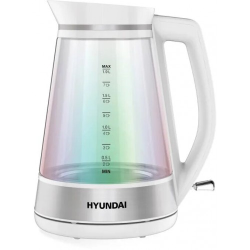 Электрочайник Hyundai HYK-G3037 (белый) 