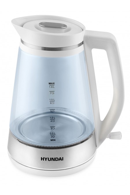 Электрочайник Hyundai HYK-G3037 (белый) 2