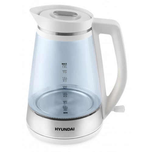Электрочайник Hyundai HYK-G3037 (белый) 2