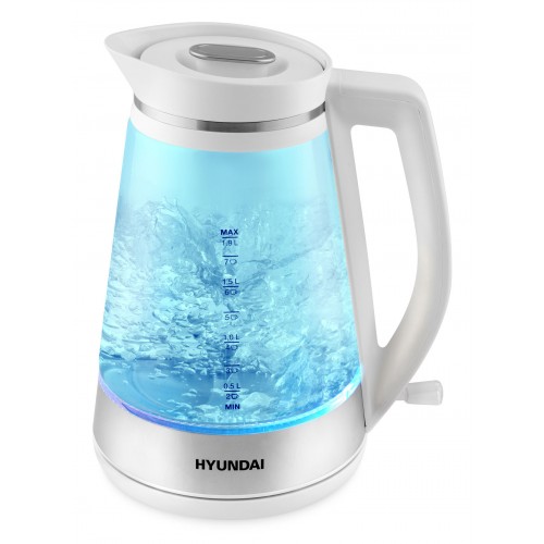 Электрочайник Hyundai HYK-G3037 (белый) 3