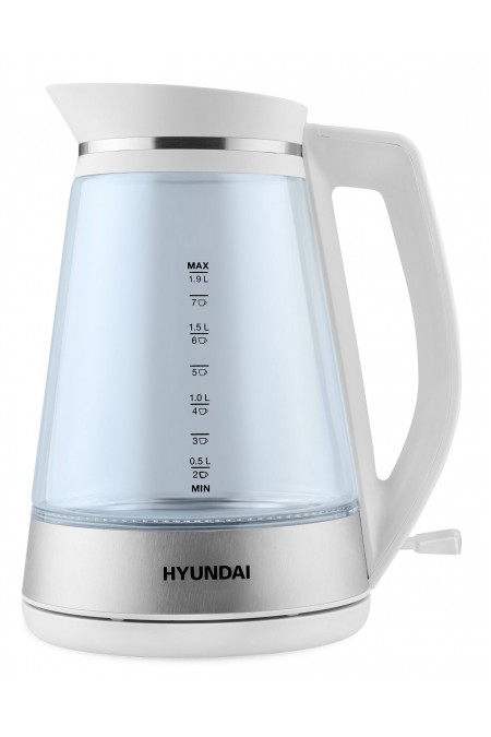 Электрочайник Hyundai HYK-G3037 (белый) 4