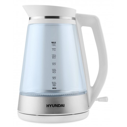 Электрочайник Hyundai HYK-G3037 (белый) 4