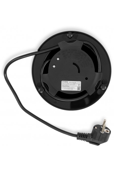 Электрочайник Hyundai HYK-G3401 (черный/серебристый) 1