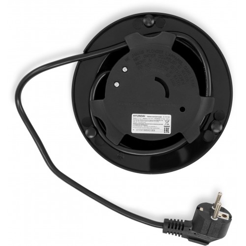 Электрочайник Hyundai HYK-G3401 (черный/серебристый) 3