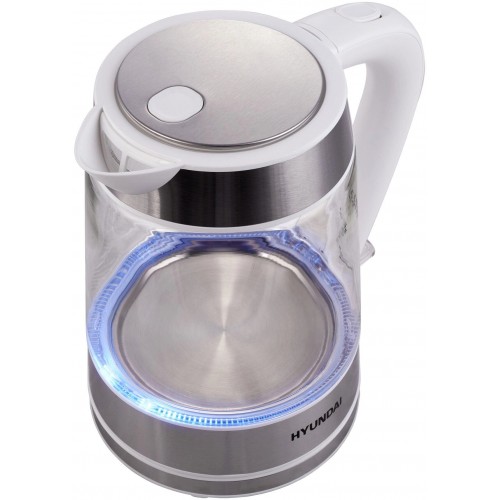 Электрочайник Hyundai HYK-G3606 (белый/серебристый) 6