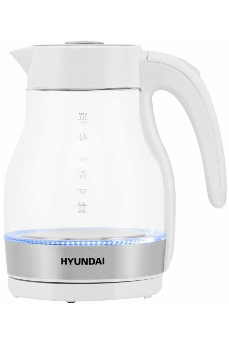 Электрочайник Hyundai HYK-G3802 (белый) 