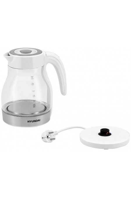 Электрочайник Hyundai HYK-G3802 (белый) 3