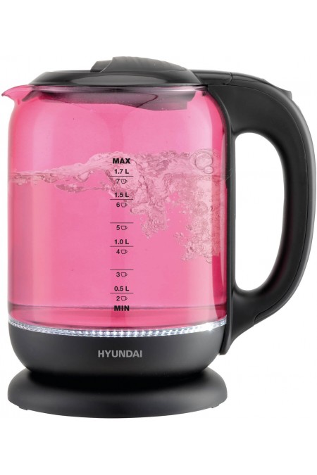 Электрочайник Hyundai HYK-G4808 (малиновый) 