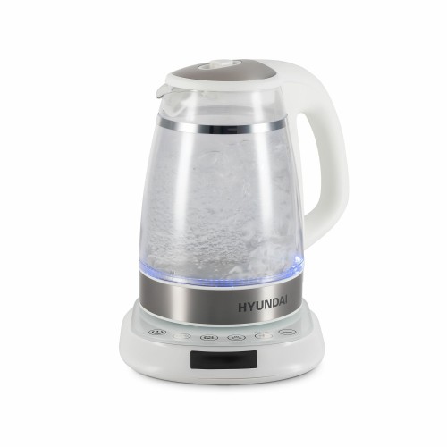 Электрочайник Hyundai HYK-G5507 (белый/серебристый) 5
