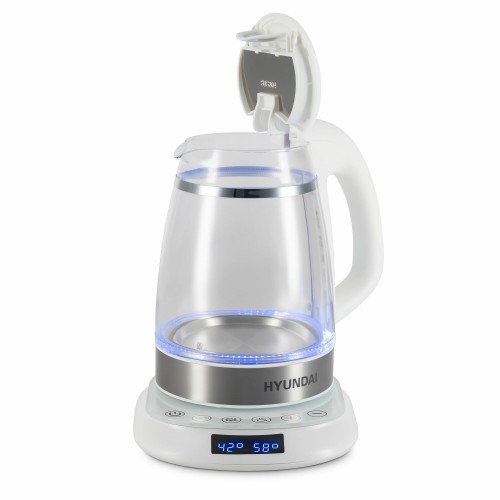Электрочайник Hyundai HYK-G5507 (белый/серебристый) 8