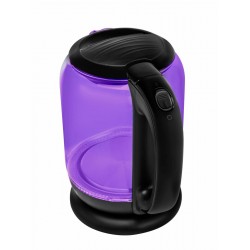 Электрочайник Hyundai HYK-G5809 (черный/фиолетовый)