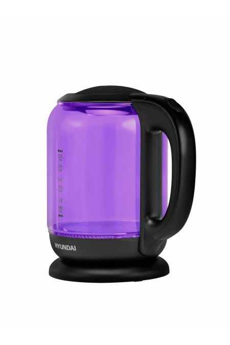Электрочайник Hyundai HYK-G5809 (черный/фиолетовый) 2