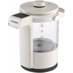 Электрочайник Hyundai HYK-G7700 (кремовый/черный)