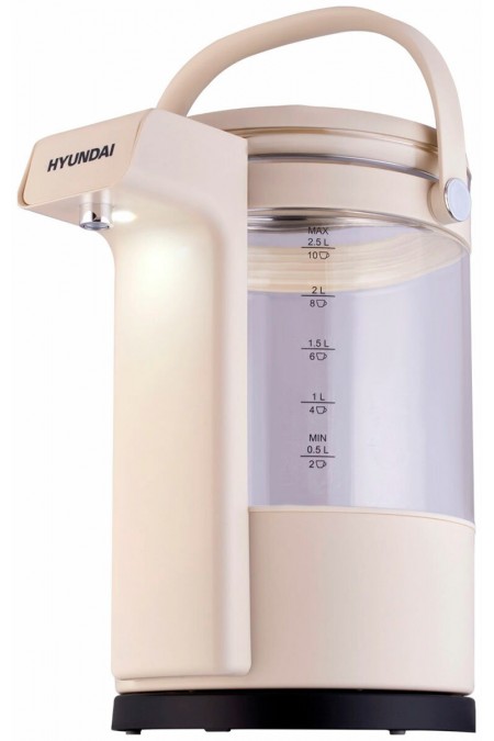 Электрочайник Hyundai HYK-G7700 (кремовый/черный) 4