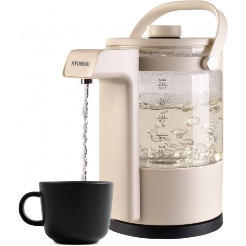 Электрочайник Hyundai HYK-G7700 (кремовый/черный) 7