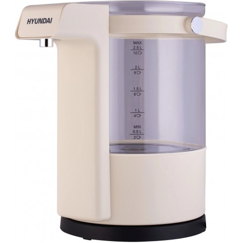 Электрочайник Hyundai HYK-G7700 (кремовый/черный) 9
