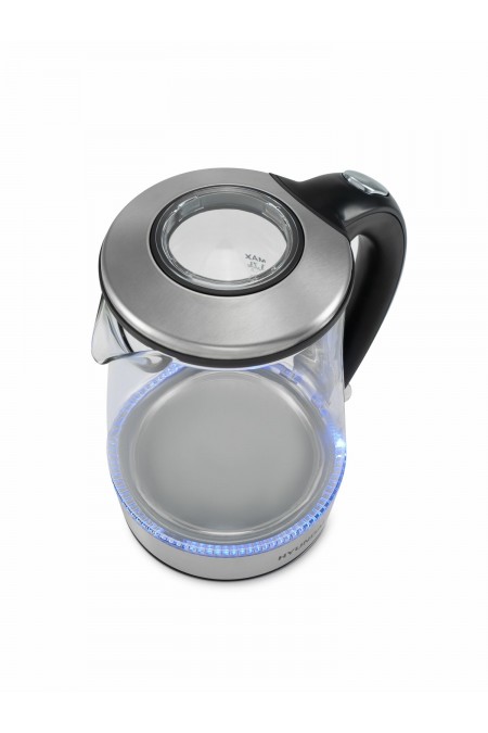 Электрочайник Hyundai HYK-G8406 (черный/серебристый) 5