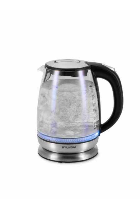 Электрочайник Hyundai HYK-G8800 (черный/серебристый) 7