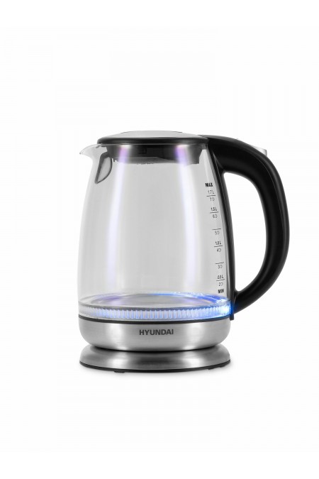 Электрочайник Hyundai HYK-G8800 (черный/серебристый) 8