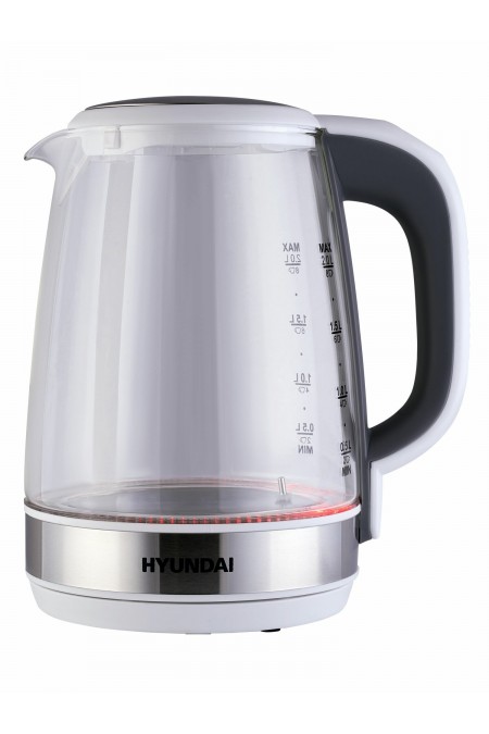 Электрочайник Hyundai HYK-G8880 (серый/серебристый) 6