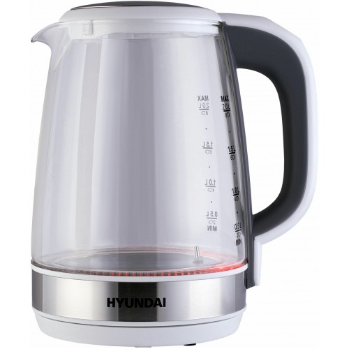 Электрочайник Hyundai HYK-G8880 (серый/серебристый) 9