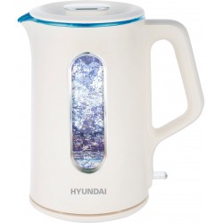 Электрочайник Hyundai HYK-G8888 (кремовый)