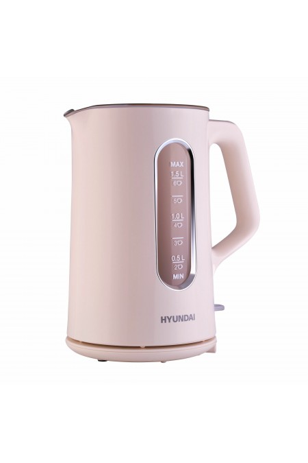 Электрочайник Hyundai HYK-G8888 (кремовый) 5