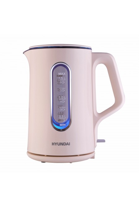 Электрочайник Hyundai HYK-G8888 (кремовый) 7
