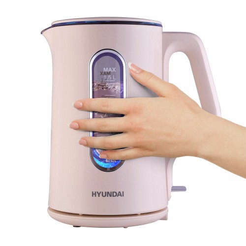 Электрочайник Hyundai HYK-G8888 (кремовый) 8