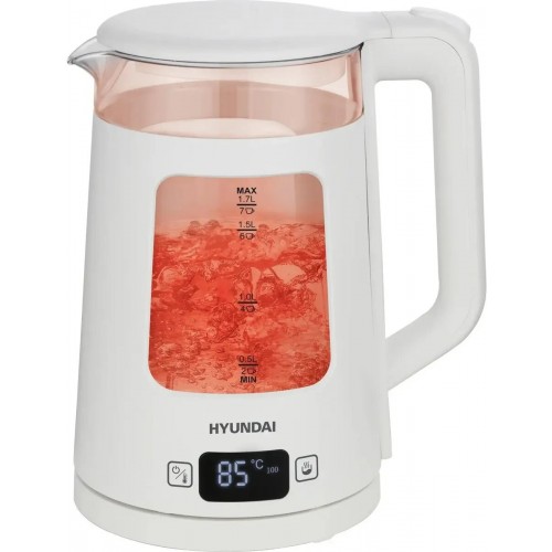 Электрочайник Hyundai HYK-G9407 (белый) 