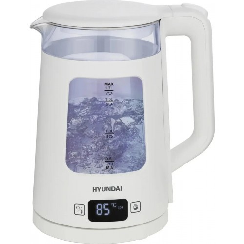 Электрочайник Hyundai HYK-G9407 (белый) 1