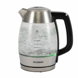 Электрочайник Hyundai HYK-G9408 (черный/серебристый)