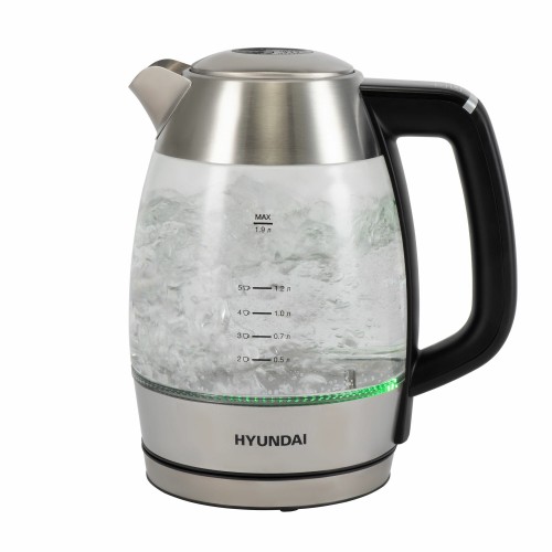 Электрочайник Hyundai HYK-G9408 (черный/серебристый) 2