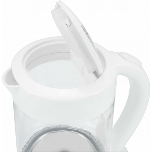 Электрочайник Hyundai HYK-G9990 (белый/серебристый) 9