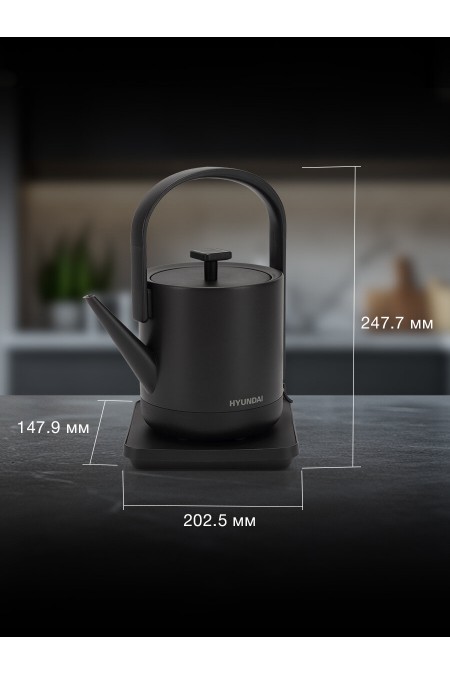 Электрочайник Hyundai HYK-S2507 (черный) 4