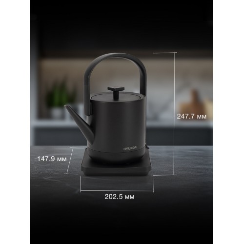 Электрочайник Hyundai HYK-S2507 (черный) 5