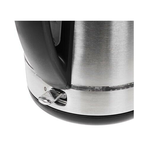 Электрочайник Hyundai HYK-S3020 (серебристый матовый/черный) 5