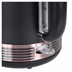 Электрочайник Hyundai HYK-S4501 (черный/бронзовый)