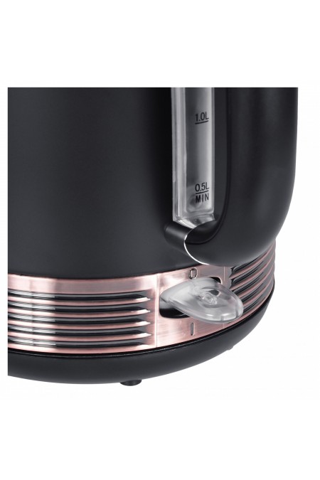 Электрочайник Hyundai HYK-S4501 (черный/бронзовый) 1